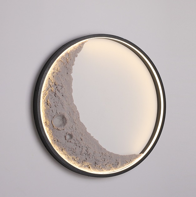 Светильник DZN-13699 ЧЕРНЫЙ D600/H80/1/LED/32W/4500K COSMOS-MOON