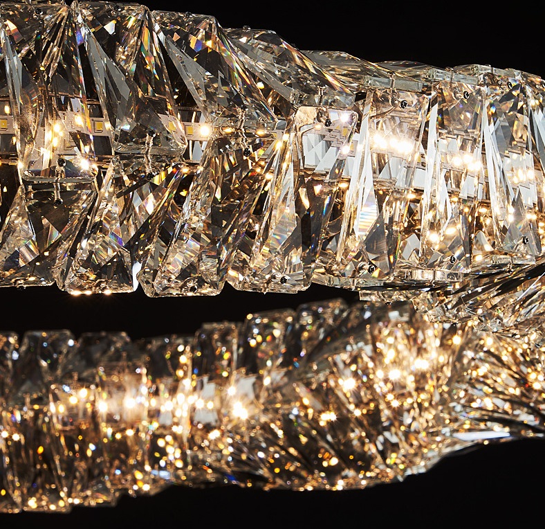 Светильник DZN-13716 РОМ ` D800+500/H2000/2/LED/.W/4000K POORE