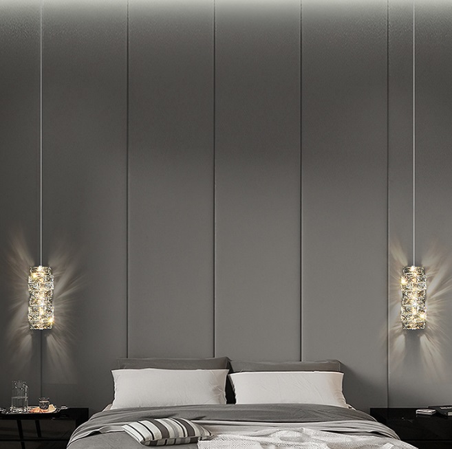 Светильник DZN-13719 РОМ ` D120*120/H270+1500/1/LED/12W/4000K POORE