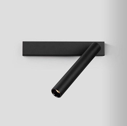 Светильник настенный ElegantLight DZN-13757 ЧЕРНЫЙ ` D250/H50/1/LED/5W/3000K ASFAR