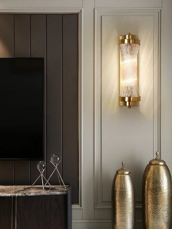 Светильник DZN1-7-33 МАТОВОЕ ЗОЛОТО ` D600*120/H120/2/E14/40W