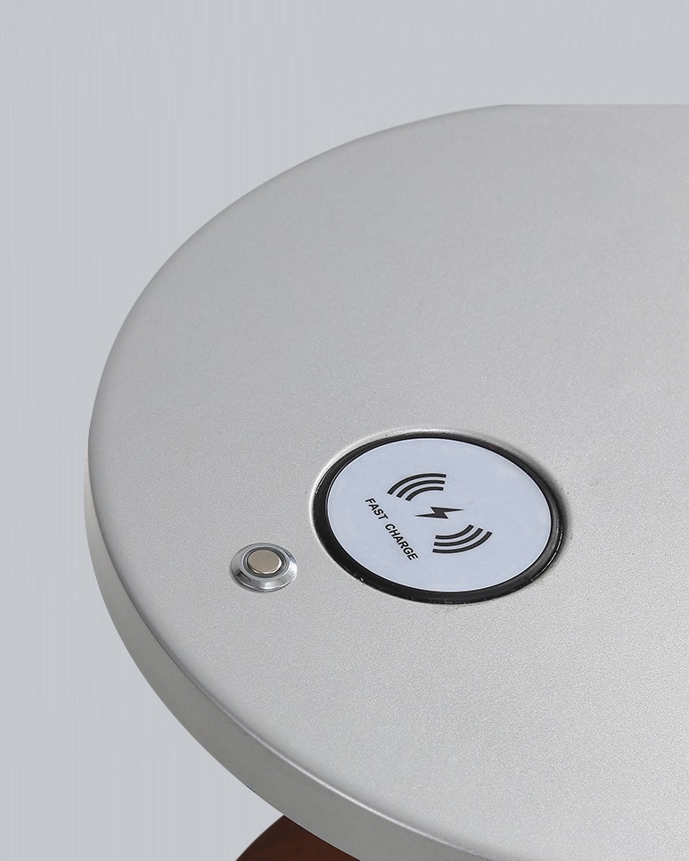 Светильник напольный DZN-10423 КОРИЧНЕВЫЙ + СЕРЫЙ ` D410/H640/1/LED/22W/2800K