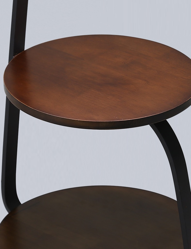 Светильник напольный DZN-10423 КОРИЧНЕВЫЙ + СЕРЫЙ ` D410/H640/1/LED/22W/2800K