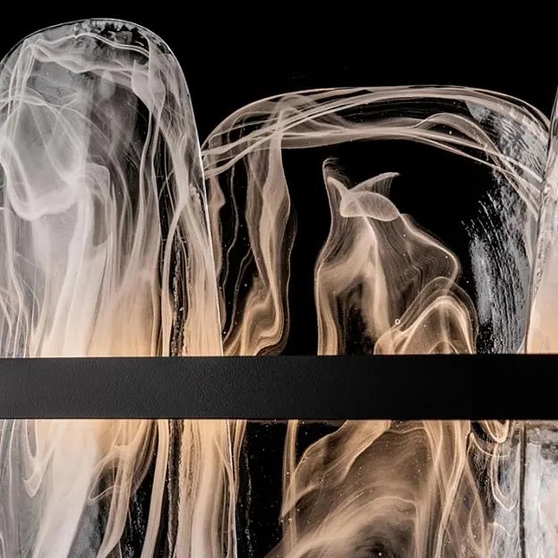 Светильник DZN-13833 ЧЕРНЫЙ ` D1300*135/H280+450/1/LED/40W/3000K