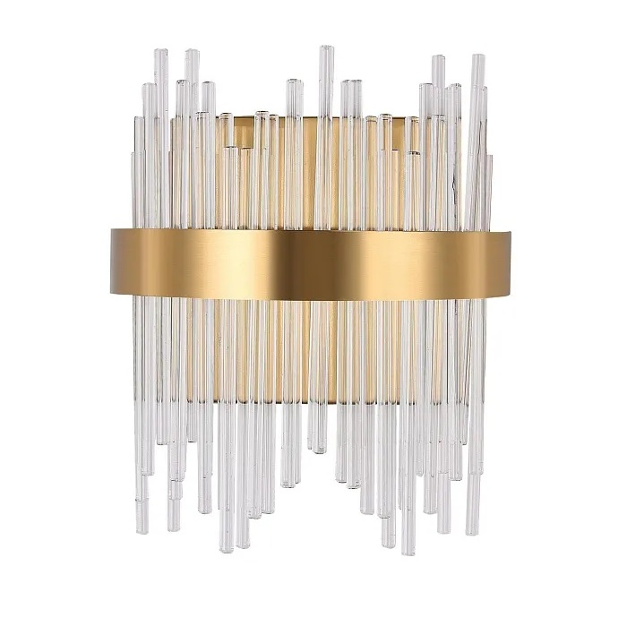 Светильник DZN-13834 ЗОЛОТАЯ БРОНЗА ` W250/H240/2/LED/12W/3000-4500-6500K