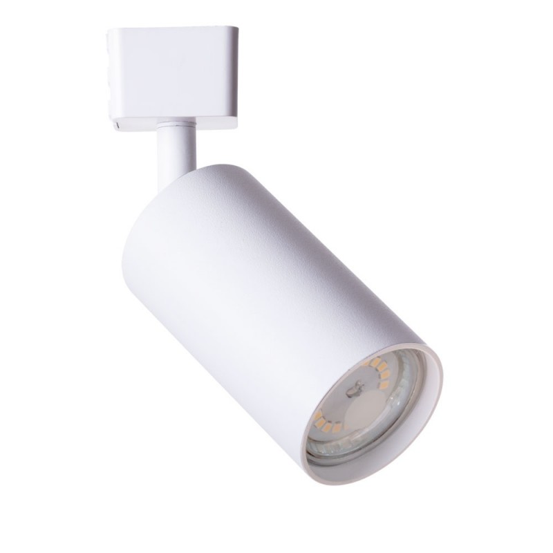 Светильник трековый SPFD-39331 WHITE/БЕЛЫЙ ` D55/H100/1/GU10/50W SPFD (аналог 4319spf)