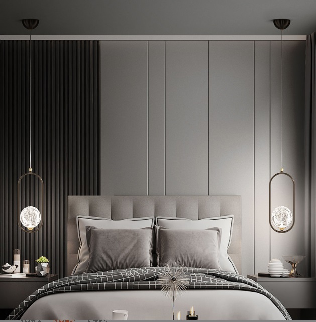 Светильник подвесной ElegantLight DZN-10448 ЧЕРНЫЙ ` D230/H1500/1/G9/10W GLACIAL плафон акрил 120мм