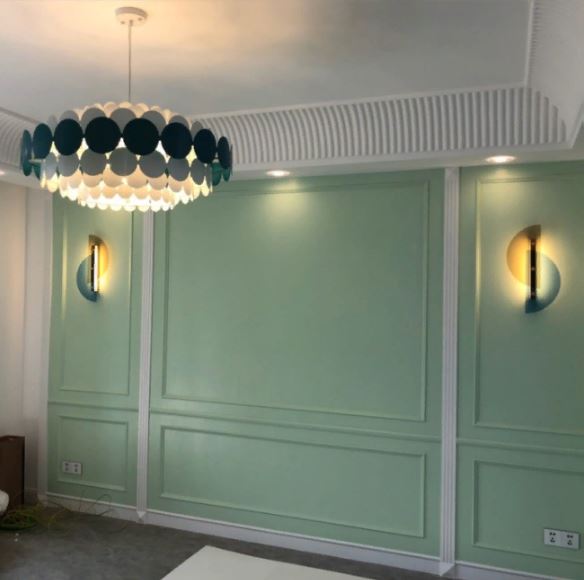 Светильник DZN-35165 ЧЕРНЫЙ+ЗОЛОТО ` D650*550/H200/1/Е27/50W BASS