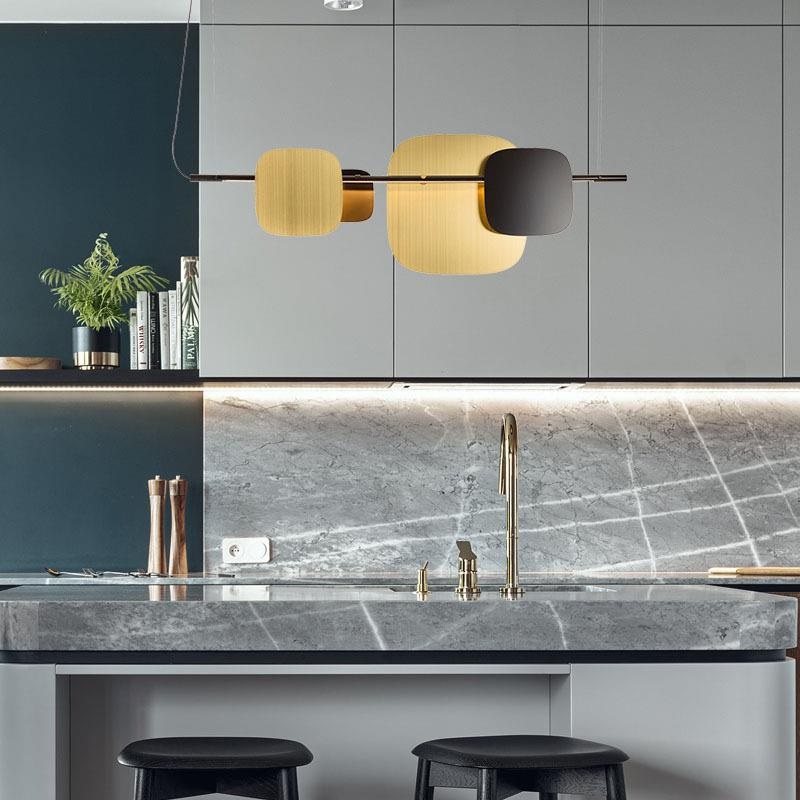 Светильник DZN2-2-41 ЧЕРНЫЙ + ЗОЛОТО ` D1200*400/H1200/1/LED/24W