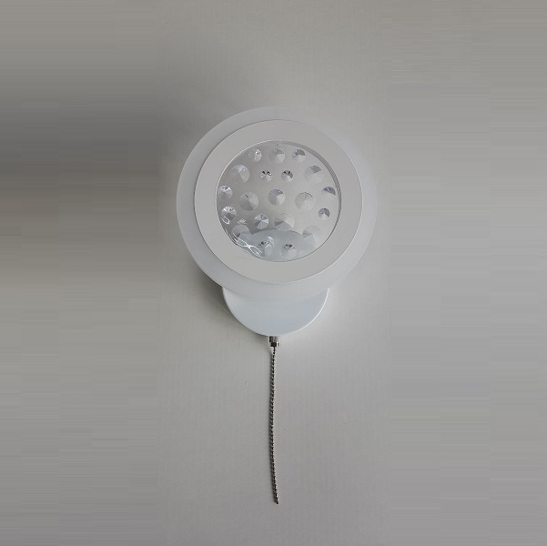 Светильник SPF-13850 БЕЛЫЙ ` 1/LED/6W/2800-6500K с выключателем 3 РЕЖИМА SALTO