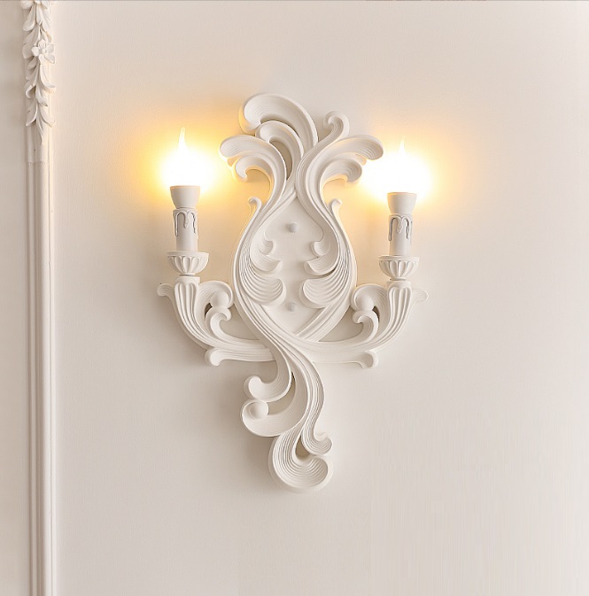 Светильник DZN-13856 БЕЛЫЙ ` L330*90/H480/2/E14/10W ARATTA