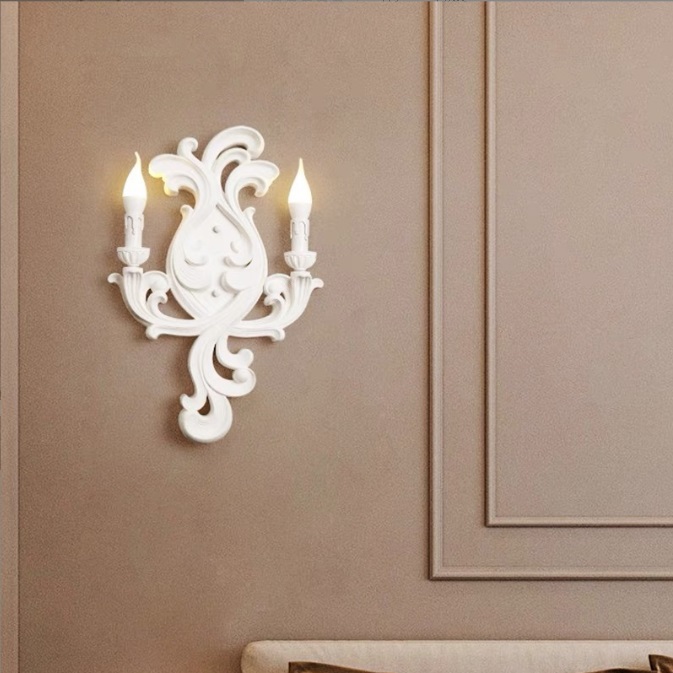 Светильник DZN-13856 БЕЛЫЙ ` L330*90/H480/2/E14/10W ARATTA