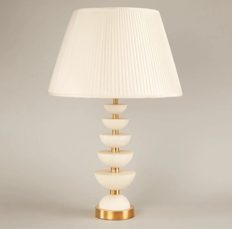 Светильник DZN-65343 ЗОЛОТАЯ БРОНЗА + МРАМОР ` D160+300/H400/1/Е27/40W