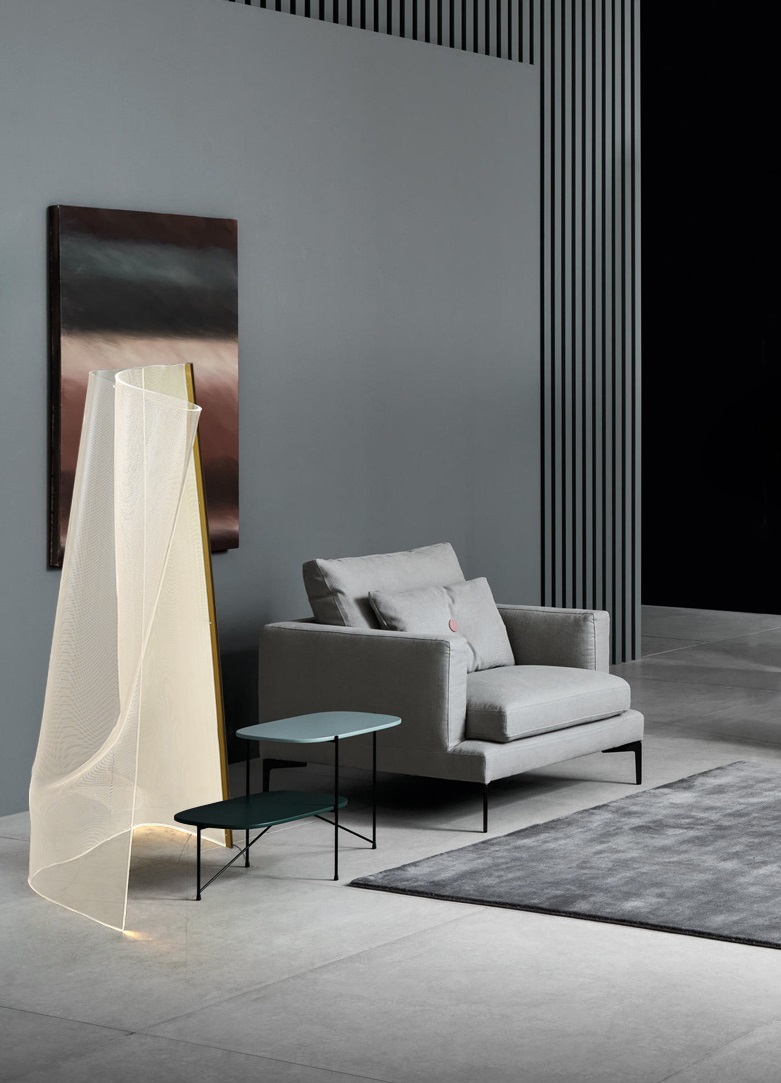 Светильник напольный ElegantLight DZN-13058 ЗОЛОТО D700/H1500/1/LED/4500K SPRAY АКРИЛ С БЛЁСТКАМИ