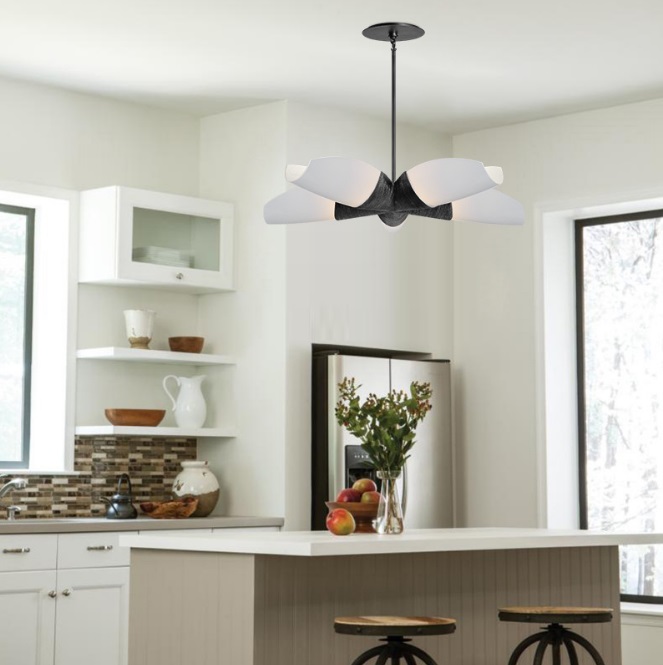 Светильник DZN-13069 ЧЕРНЫЙ ` D830/H380/5/E27/40W UTOPIA