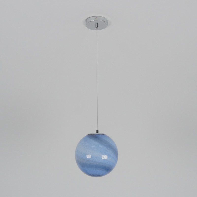 Светильник ElegantLight SPFD-13074 РОМ/ГОЛУБОЙ D200/H1500/1/E27/40W