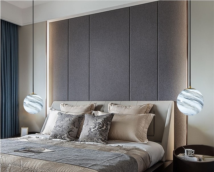 Светильник ElegantLight SPFD-13074 РОМ/ГОЛУБОЙ D200/H1500/1/E27/40W