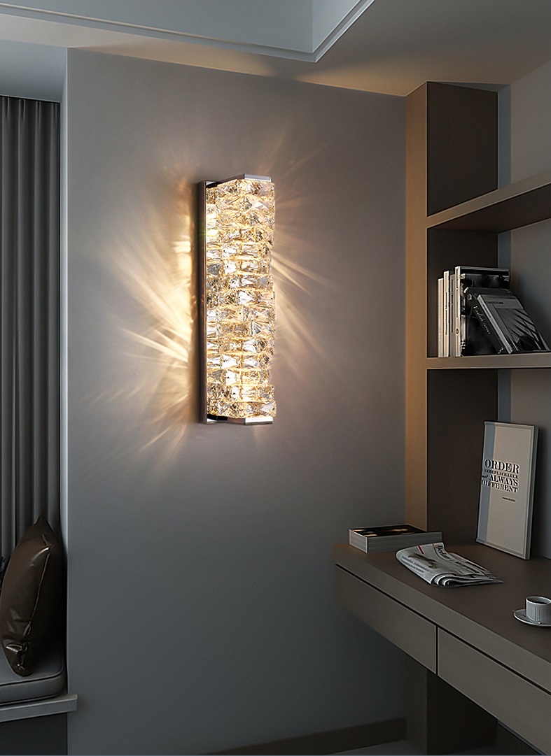 Светильник ElegantLight DZN-13117 РОМ ` D120/H460/1/LED/24W/4200 CARE WALL