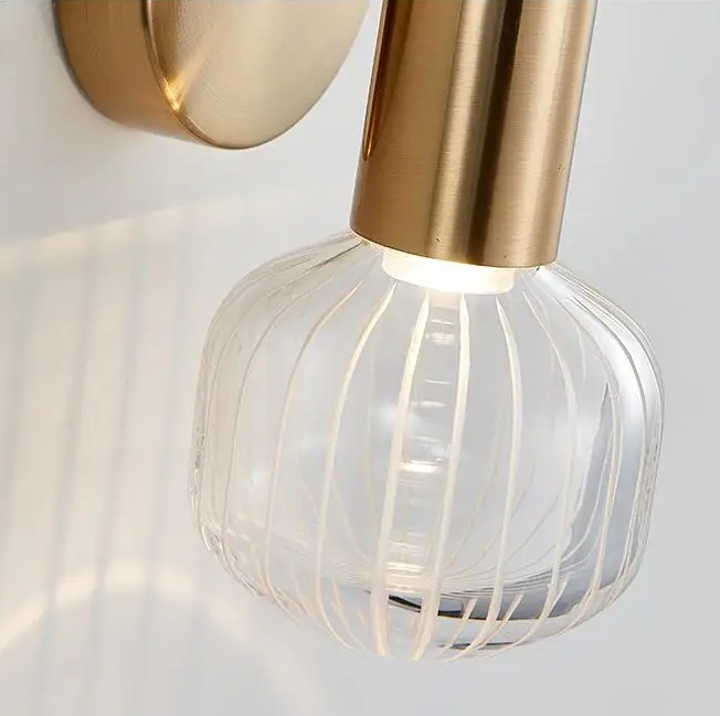 Светильник DZN-13141 БРОНЗА ` D150/H650/2/LED/6W/4000K VUOKSA