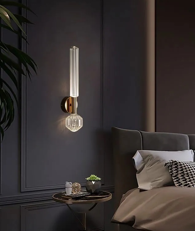 Светильник DZN-13141 БРОНЗА ` D150/H650/2/LED/6W/4000K VUOKSA