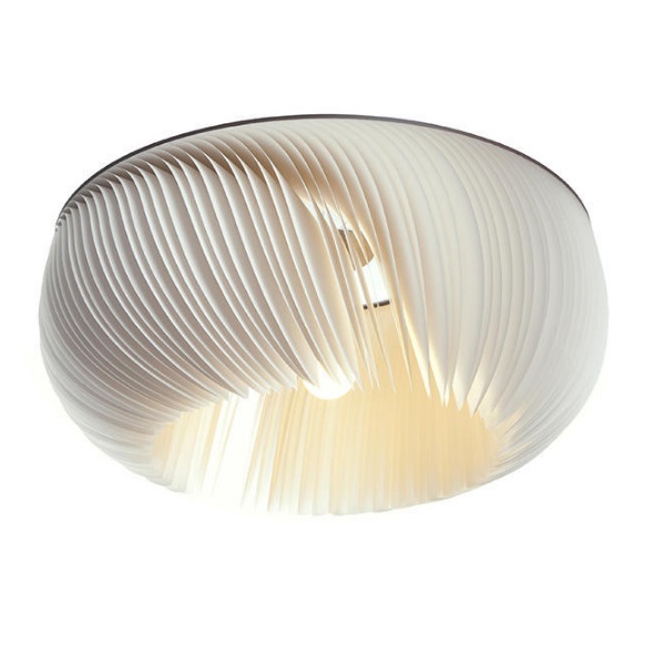 Светильник подвесной ElegantLight DZN-8330 БЕЛЫЙ ` D400/H240/1/E27/60W PAPER 22-12