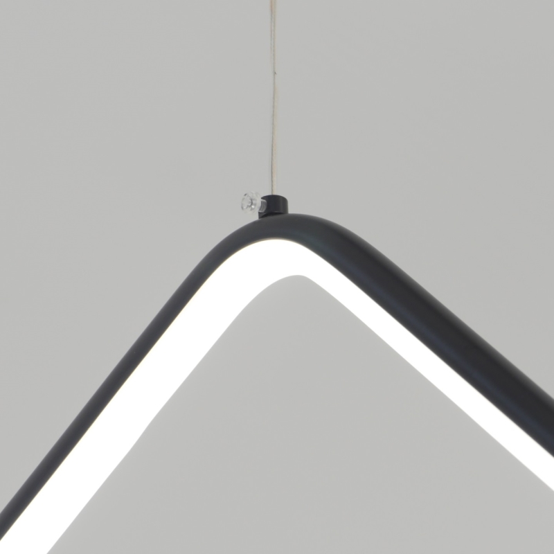 Светильник подвесной ElegantLight DZN-8360 ЧЕРНЫЙ ` D900/H1200/2/LED/./4500K 22-12