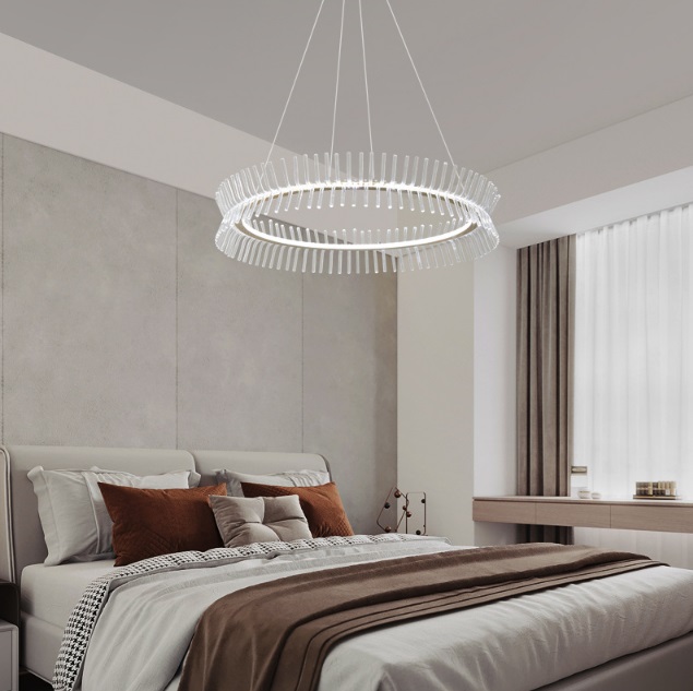 Светильник подвесной ElegantLight DZN-8362 БРОНЗА ` D600/H1200/1/LED/40W 22-12