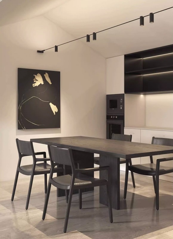 Светильник для струнной системы освещения DZN-45106 BLACK ` DAVIDE GROPPI INFINITO D45/H100/1/LED/8W