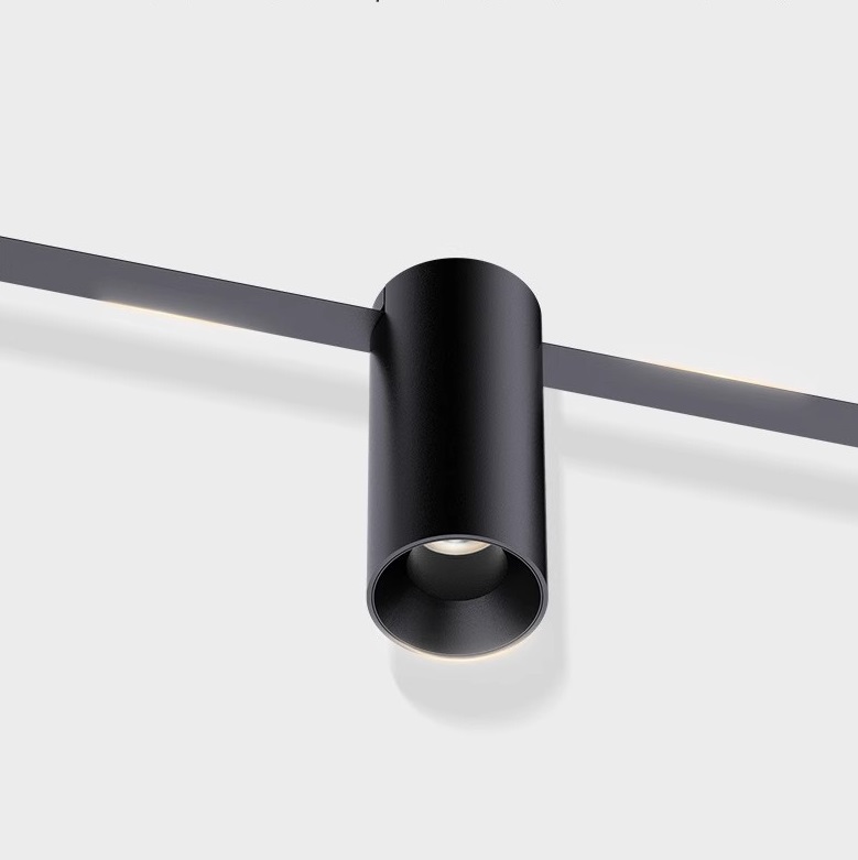 Светильник для струнной системы освещения DZN-45106 BLACK ` DAVIDE GROPPI INFINITO D45/H100/1/LED/8W