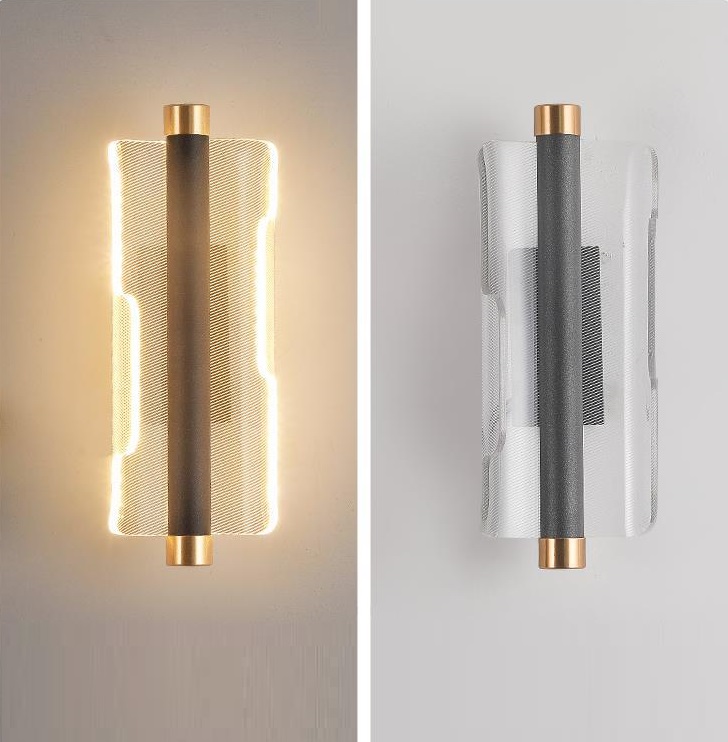 Светильник настенный светодиодный ElegantLight DZN-11185 ЧЕРНЫЙ ` D310/H100/1/LED/6W/2800-6500K