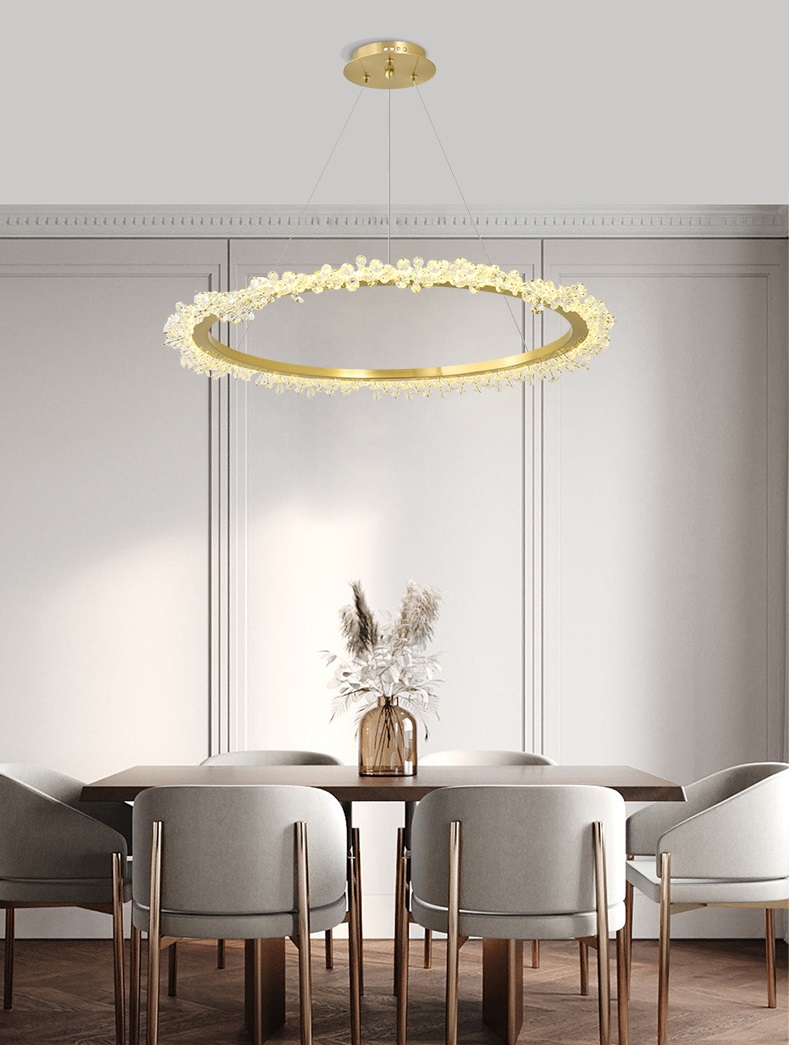 Светильник DZN-13215 ЗОЛОТАЯ БРОНЗА ` D600/H1500/1/LED/40W/4500K BEATRI