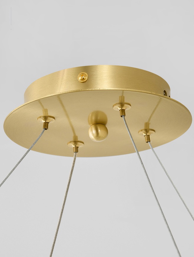 Светильник DZN-13215 ЗОЛОТАЯ БРОНЗА ` D600/H1500/1/LED/40W/4500K BEATRI