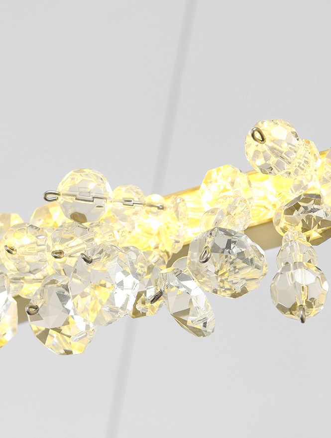 Светильник DZN-13215 ЗОЛОТАЯ БРОНЗА ` D600/H1500/1/LED/40W/4500K BEATRI