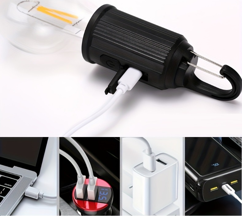 Лампа беспроводная с аккумулятором и крючком D65/H180/1/LED RSP 24-11