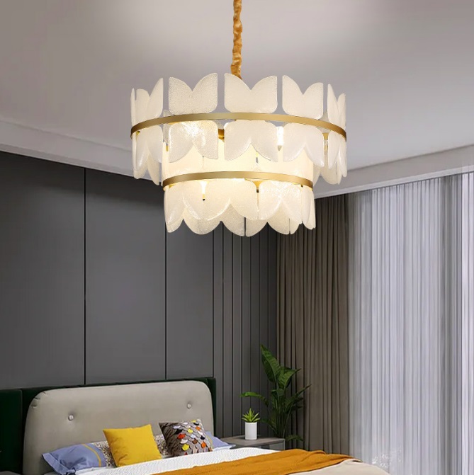 Светильник DZN-10708 БРОНЗА ` D600/H400+1000/9/E14/40W MILLIE by ARTERIORS