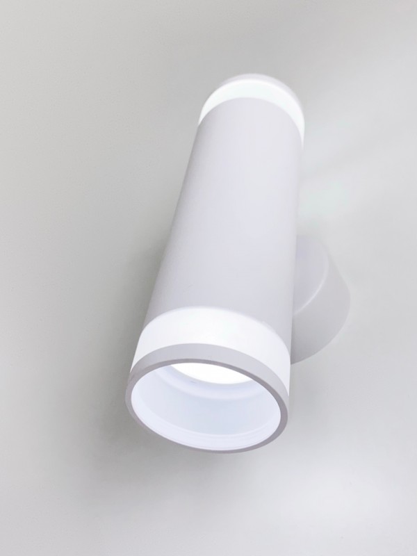 Светильник MSV-39249 WHITE/БЕЛЫЙ ` D54/H180/2/GU10/50W без лампы IP20 OVER SPF24-12 (1/50)