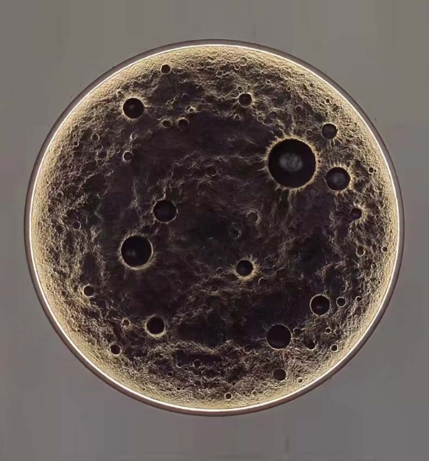 Светильник DZN-14157 ЧЕРНЫЙ ` D1000/H40/1/LED/38W/4500K COSMOS-MERCURY 24-03