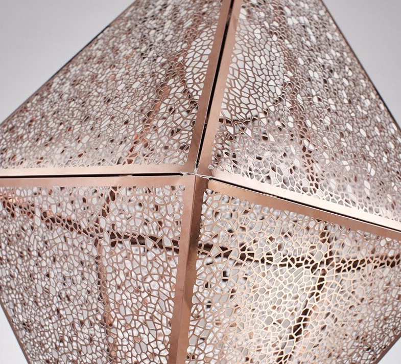 Светильник DZN-11224 МЕДНЫЙ ` D250/H400+1200/1/E27/40W ROMBO