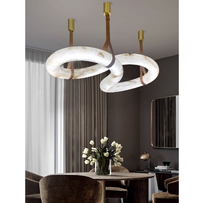 Светильник DZN-11226 БРОНЗА + МРАМОР ` D1050*600/H1000/1/LED/40W UNIVERSE