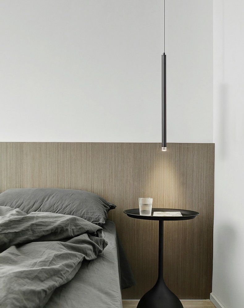 Светильник подвесной SPF-11255 ЧЕРНЫЙ ` D20/H500+1200/1/G4/2W/4000K POLARLIGHTS 24-12 (1 из 2шт в ко