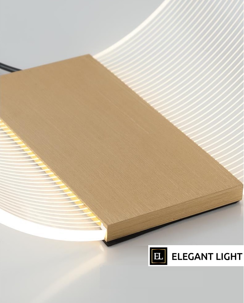 Светильник настольный ElegantLight DZN-11282 ЗОЛОТО ` D280*280/H160/1/LED/10W/2800K SPRAY