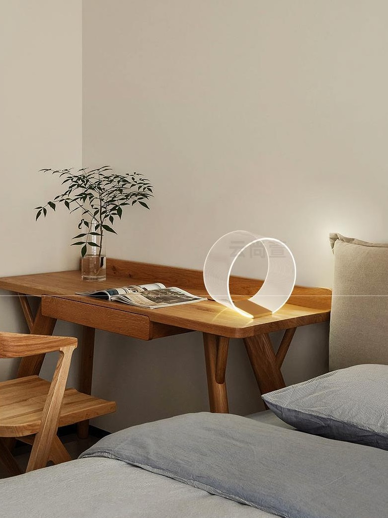 Светильник настольный ElegantLight DZN-11282 ЗОЛОТО ` D280*280/H160/1/LED/10W/2800K SPRAY