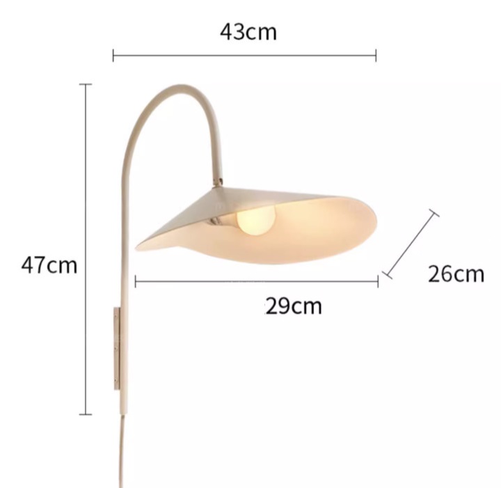 Светильник DZN-13258 БЕЛЫЙ D430/H470/1/E27/40W плафон 290*260mm ARUUM