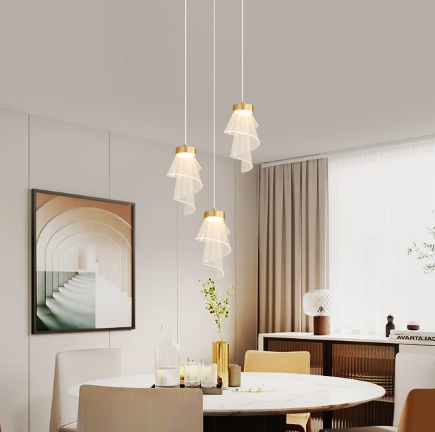 Светильник DZN-13294 ЗОЛОТО ` D130/H200+1500/1/LED/10W SATORI 24-07