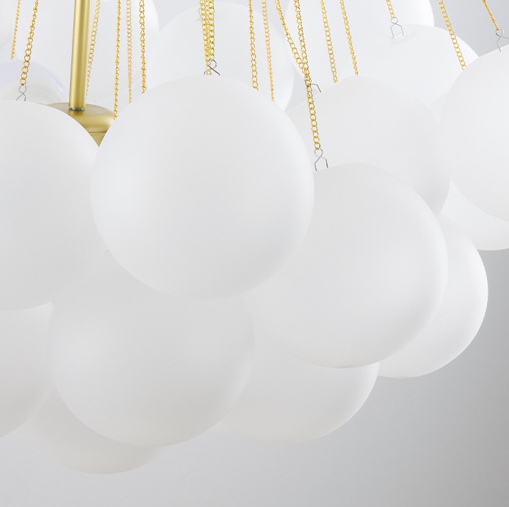 Светильник DZN2-2-52 GOLD/ЗОЛОТО ` D800/H1000/3/E27/60W (37 декор плафонов) GRAPE