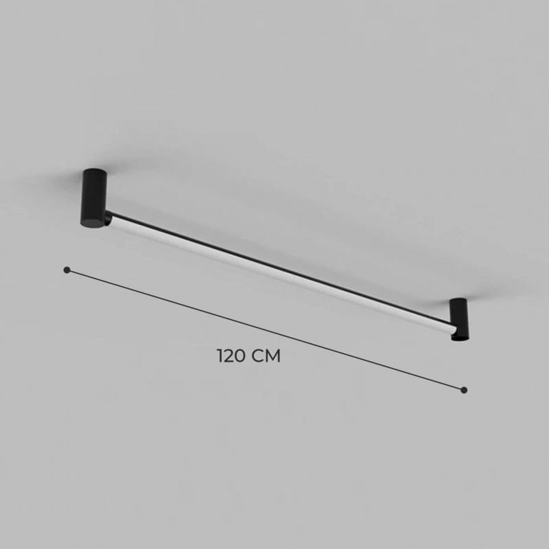Светильник DZN-8492 ЧЕРНЫЙ ` D1200/H140/1/LED/24W/4000K PARALLEL 23-12
