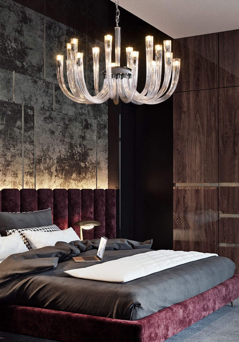 Светильник DZN-36102 РОМ ` D900*500/H1200/20/G9/40W