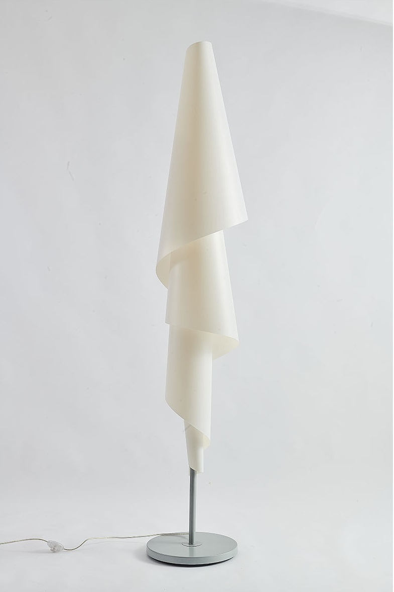 Светильник напольный DZN-11344 БЕЛЫЙ ` D350/H1880/1/E27/20W