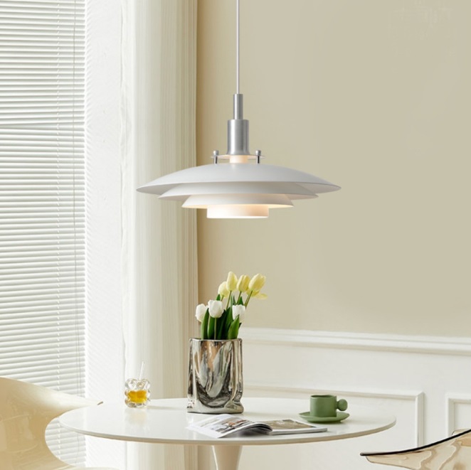 Светильник DZN-13324 БЕЛЫЙ ` D380/H1500/1/E27/40W 4LAYER