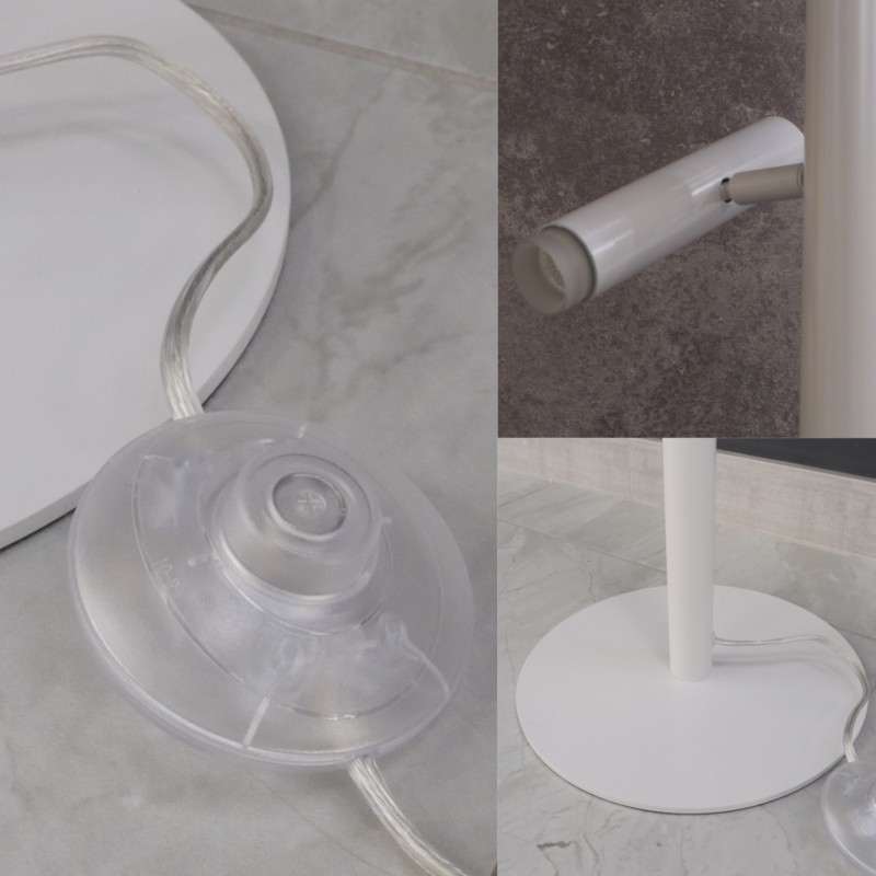 Светильник переносной ElegantLight DZN-5321 WHITE ` D250/H1650/3/LED/9W/4000K 22-10 VISION